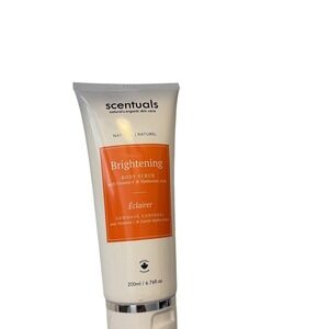 Scentuals Brightening Body Scrub Vitamin C Hyaluronic Acid 200ml 6.76oz NWT